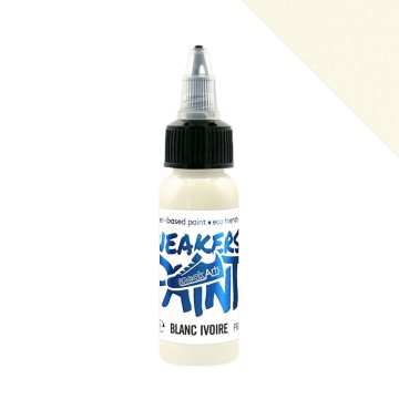 Tinta para couro SneakArts Branca marfim