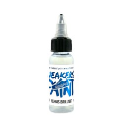 Verniz brillante para couro